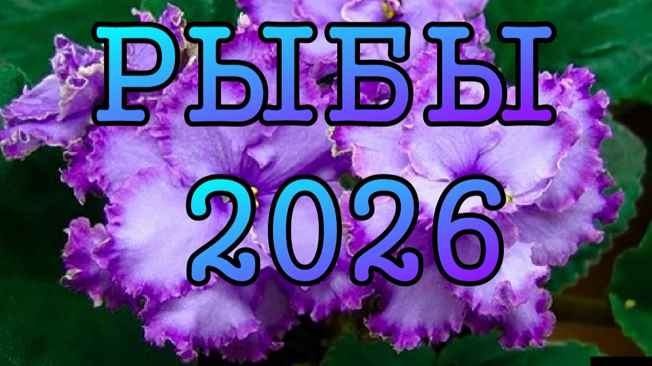 РЫБЫ таро прогноз на 2026 ГОД.