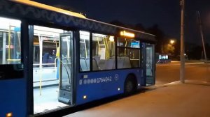 Автобус МАЗ-203.069 следует по маршруту 405