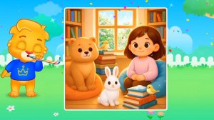 Детский развивающий мультфильм, пазлы, головоломка