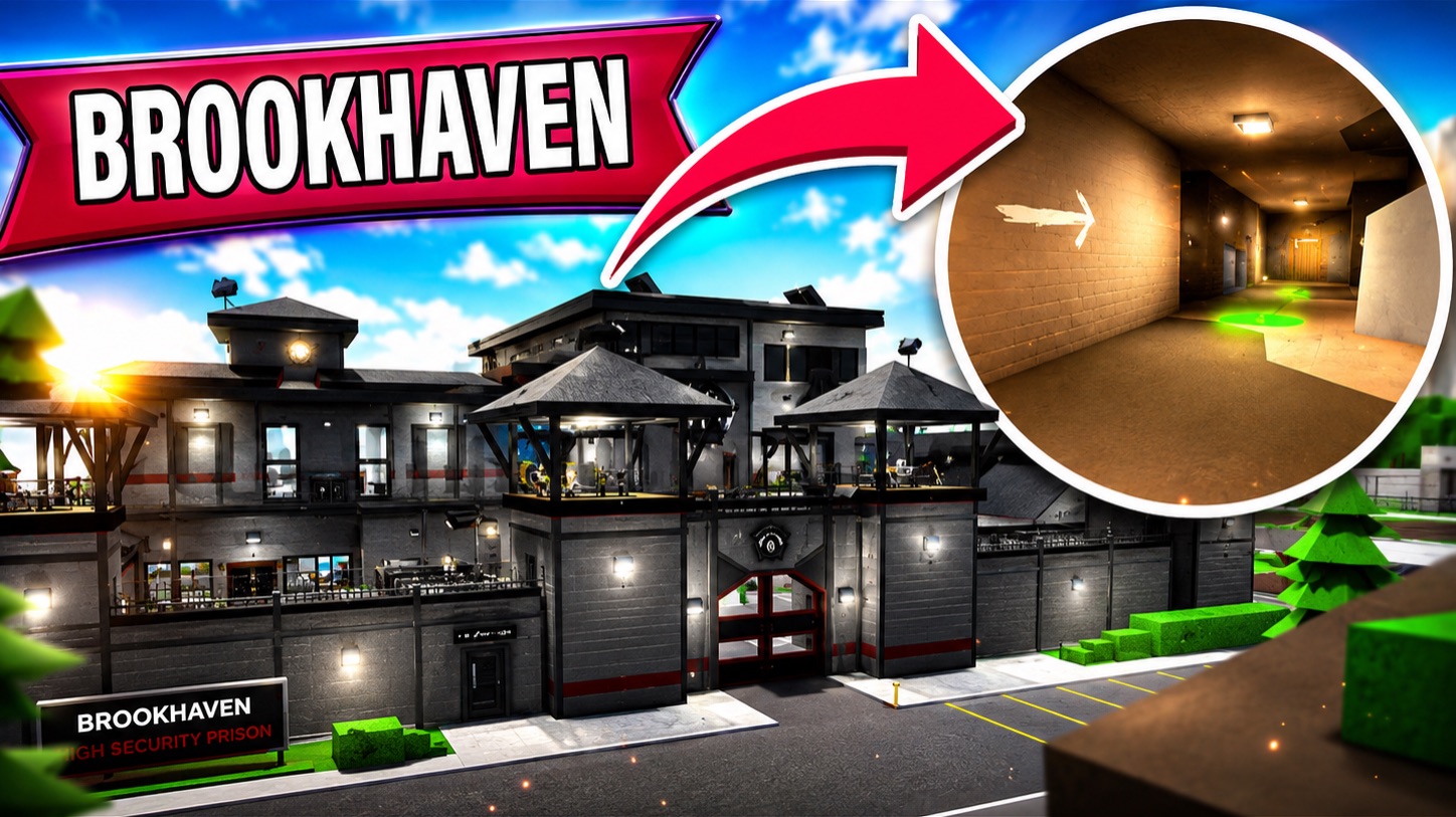 Все СЕКРЕТЫ ТЮРЬМЫ в ОБНОВЛЕНИЕ Брукхейвен РП Роблокс! Баги в Brookhaven RP Roblox