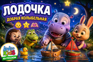 Лодочка — добрая колыбельная для малышей