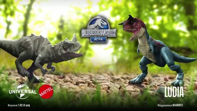 248 / Играем в игру Jurassic World: The Game. Обновление игры. Ютираннус. Трицератопс мод 2