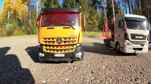Перетягивание на грузовиках, rc trucks часть 2