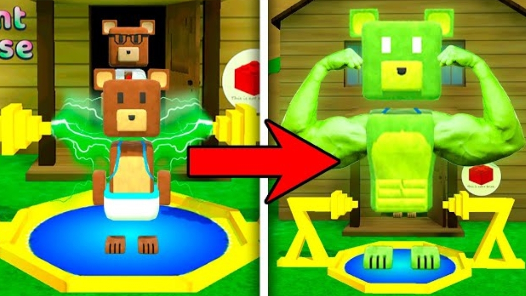 Превратил Супермедведя в Халка? - Прохождение игры Super Bear Adventure