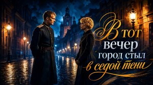 В тот вечер город стыл в седой тени