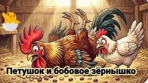 « ПЕТУШОК И БОБОВОЕ ЗËРНЫШКО « 💒🍁🍁🍁 сказка для дружной семьи😘🍒❤❤❤