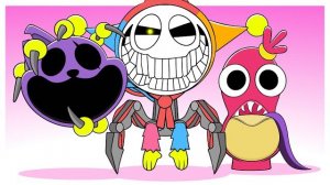 Sprunki OC встречает Прототипа из Poppy Playtime