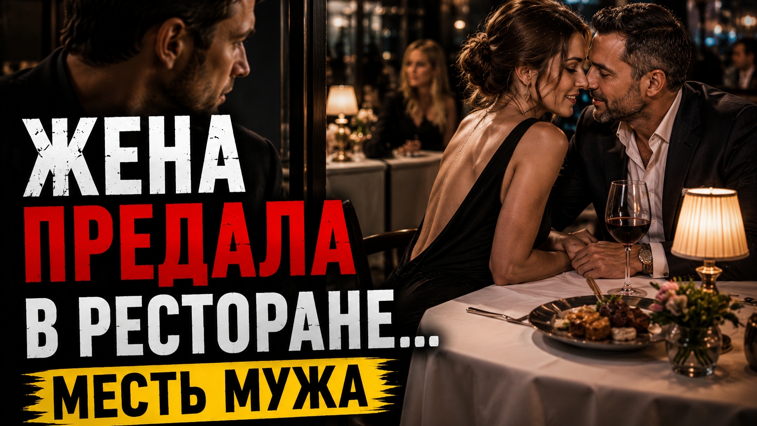 ЖЕНА ПРЕДАЛА В РЕСТОРАНЕ..... МЕСТЬ МУЖА