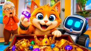 КОТ НАШЕЛ КЛАД! Чьи это деньги?! | I Am Cat VR