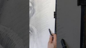 5️⃣ ☑️, процесс, карандашный портрет