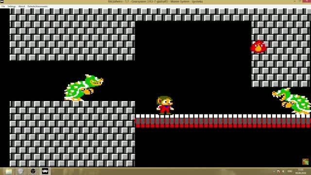 Alex Kidd In Mushroom World (Hack) SMS Master System(Пройдите игру, не убив ни одного врага)