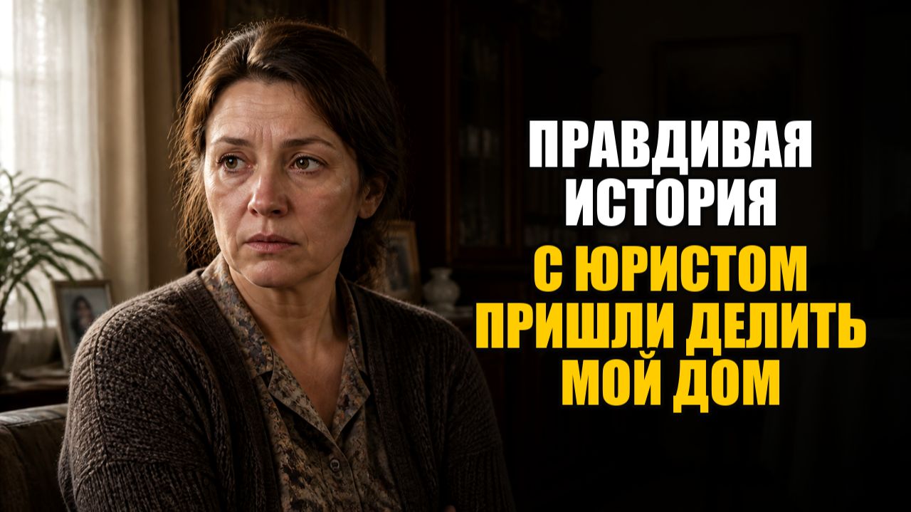 ЭТОТ РАССКАЗ СТОИТ УСЛЫШАТЬ ДО САМОГО КОНЦА с юристом пришли делить мой дом