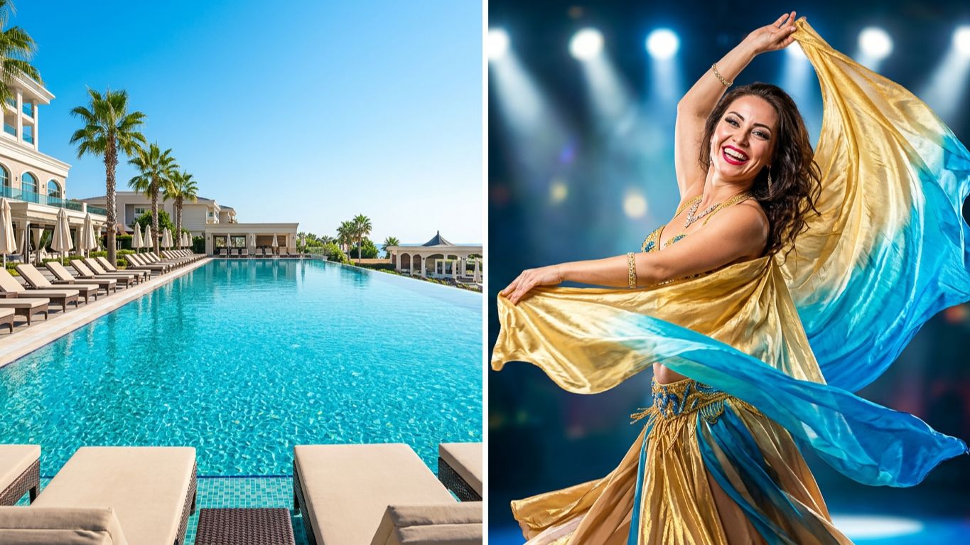 Lumos Deluxe Spa Hotel,Отдых в Турции танец живота ,  Belly Dance