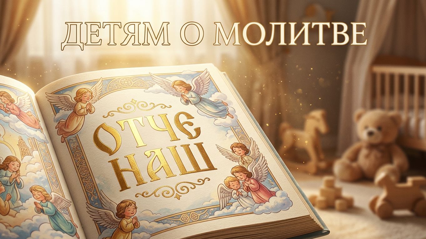 детям о молитве 