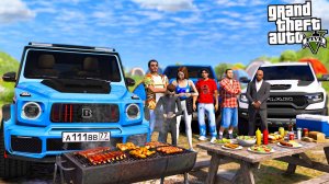 ОТЕЦ И СЫН В GTA 5 - ПОЕЗДКА ТОЛПОЙ НА БЕЗДОРОЖЬЕ! ПРОВЕРКА ГЕЛИКА И РАМА НА ПРОХОДИМОСТЬ! 🌊ВОТЕР
