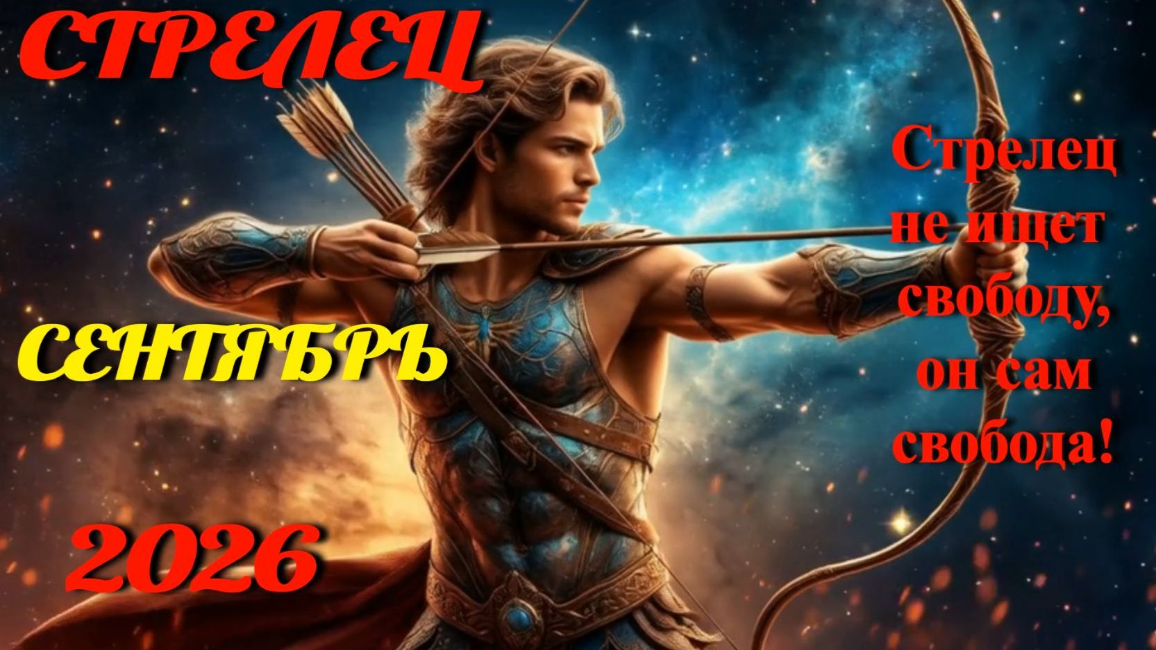 Стрелец. Гороскоп на сентябрь 2026.