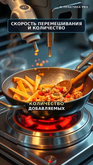 🔥 AI-робот увидел лишнюю воду в блюде и сам перестроил процесс готовки  Описание: