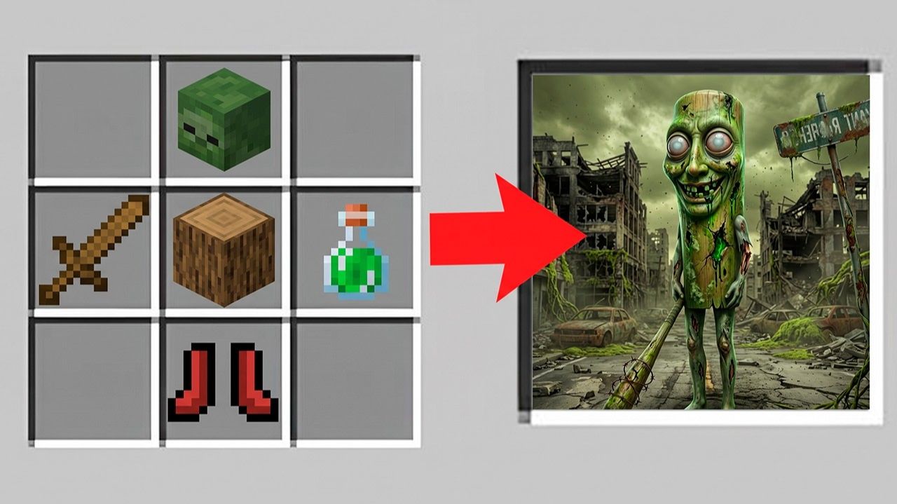 Итальянские БРЕЙНРОТЫ - КРАФТ Тунг Тунг Сахур в Minecraft!