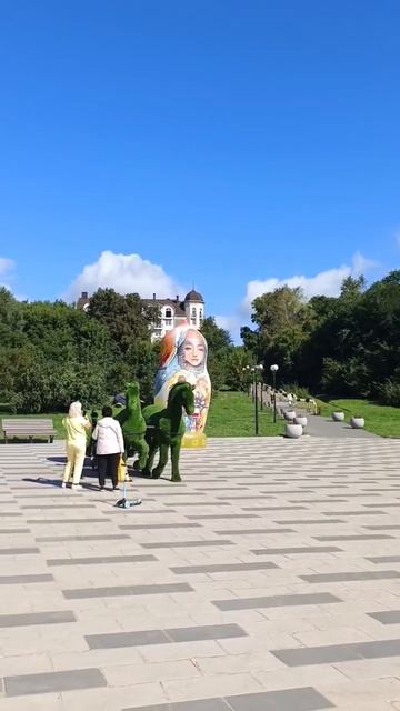 Три матрешки утречком
