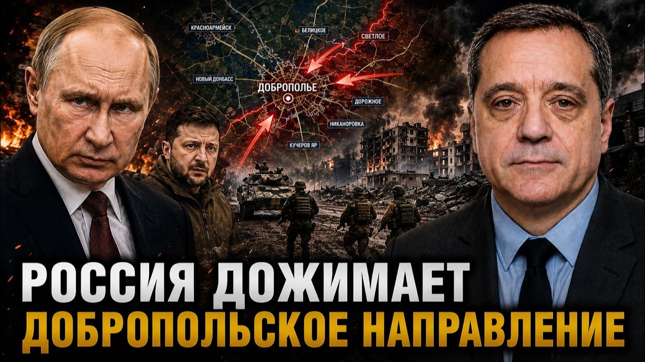 РОССИЯ ДОЖИМАЕТ ДОБРОПОЛЬСКОЕ НАПРАВЛЕНИЕ