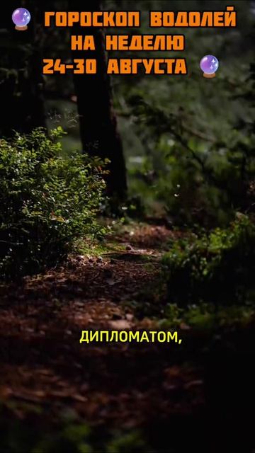 🔮 ГОРОСКОП  ВОДОЛЕЙ НА НЕДЕЛЮ 24–30 АВГУСТА 🔮