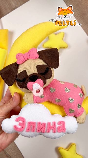 Мобиль из фетра своими руками #feltli #мобильизфетра #учушить #изфетра #своимируками