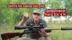 Охота на на самца косули.КАРТИНКА СУПЕР 4 K