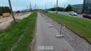 Бег по тротуару 22.08.2026