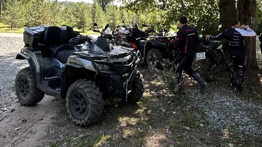 прохват на Квадро эндуро