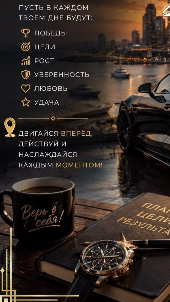 Шикарное поздравление мужчине с днем рождения — короткая музыкальная открытка 🎁🔥