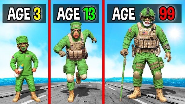 В GTA 5 я провёл 99 лет в морской пехоте!