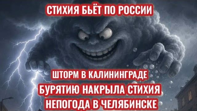 ЧП❗ 23.08.2026 - ШТОРМ В КАЛИНИНГРАДЕ❗ СТИХИЯ В БУРЯТИИ❗ ГРАД В ЧЕЛЯБИНСКЕ❗