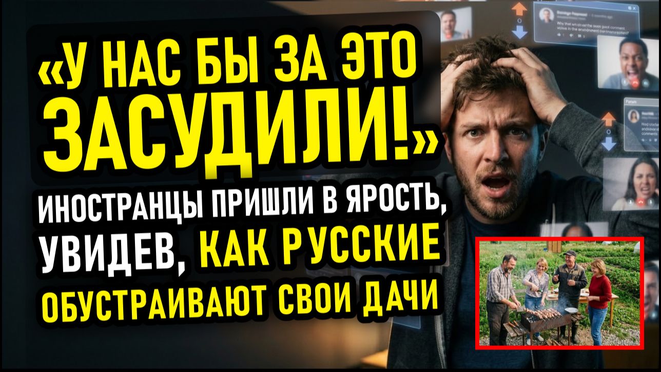 “Почему им можно, а нам нельзя?!”: после этих фото русских дач на западном форуме начался скандал