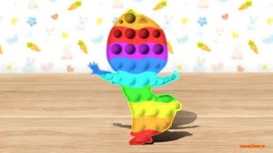 Разноцветные ПОП ИТ - Какая Игрушка Спряталась Игрушки Фиксики Три Кота или Смешарики