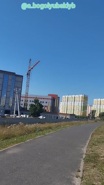 Прогулка на окраине города Курска. Куряне, узнаёте где я был, в каком районе?