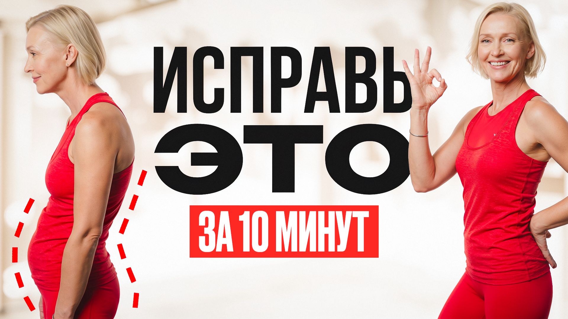 ЖИВОТ ТОРЧИТ Не От Жира  Виноват КРИВОЙ ТАЗ! Исправь За 5 Минут
