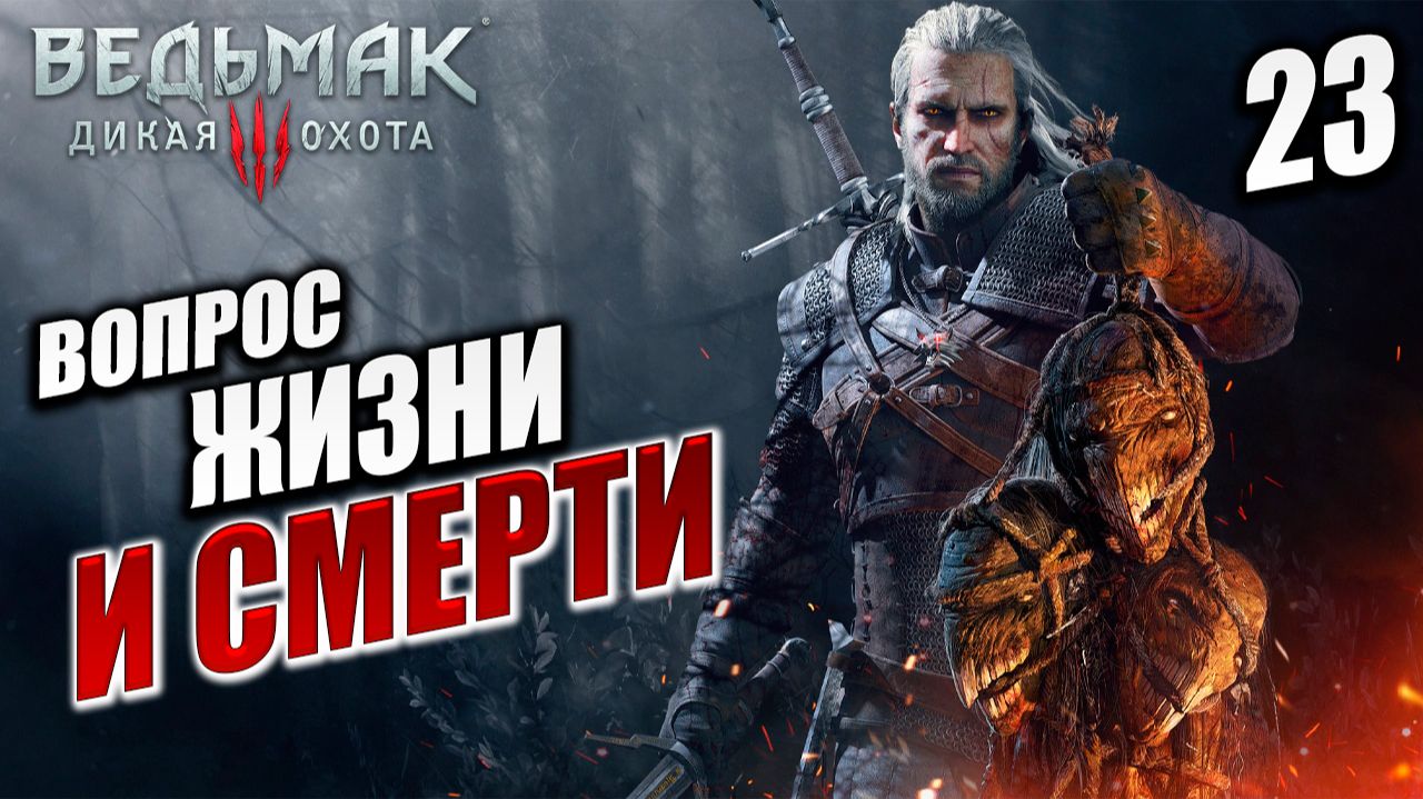 ВОПРОС ЖИЗНИ И СМЕРТИ | Ведьмак 3 / The Witcher 3: Wild Hunt | #23