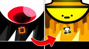 Я СКРЕСТИЛ Самые ПОПУЛЯРНЫЕ УРОВНИ в Geometry Dash!