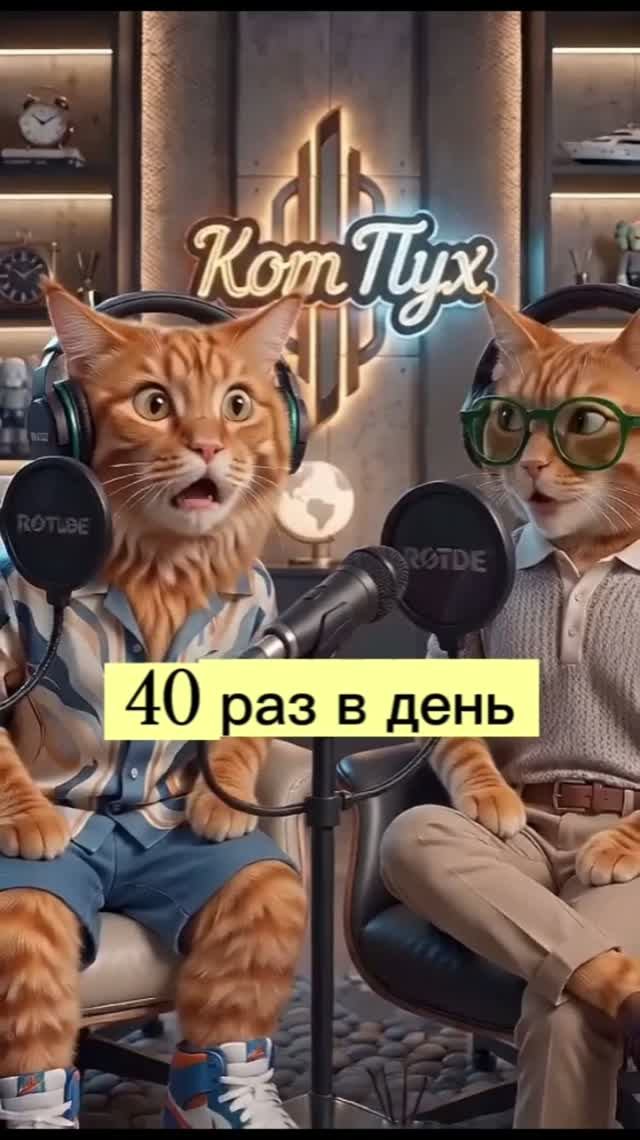 Он открывает холодильник 40 раз в день