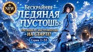 Бескрайняя ледяная пустошь Он создал небесную крепость среди апокалипсис Китайская дорама Аниме