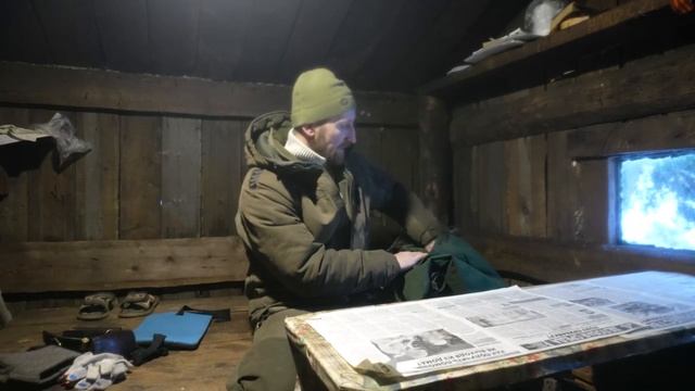 ДОБЫЛ ДИЧЬ У ИЗБЫ. КРАСИВЫЙ ДУПЛЕТ. РЫБАЛКА В ГЛУХОЗИМЬЕ.