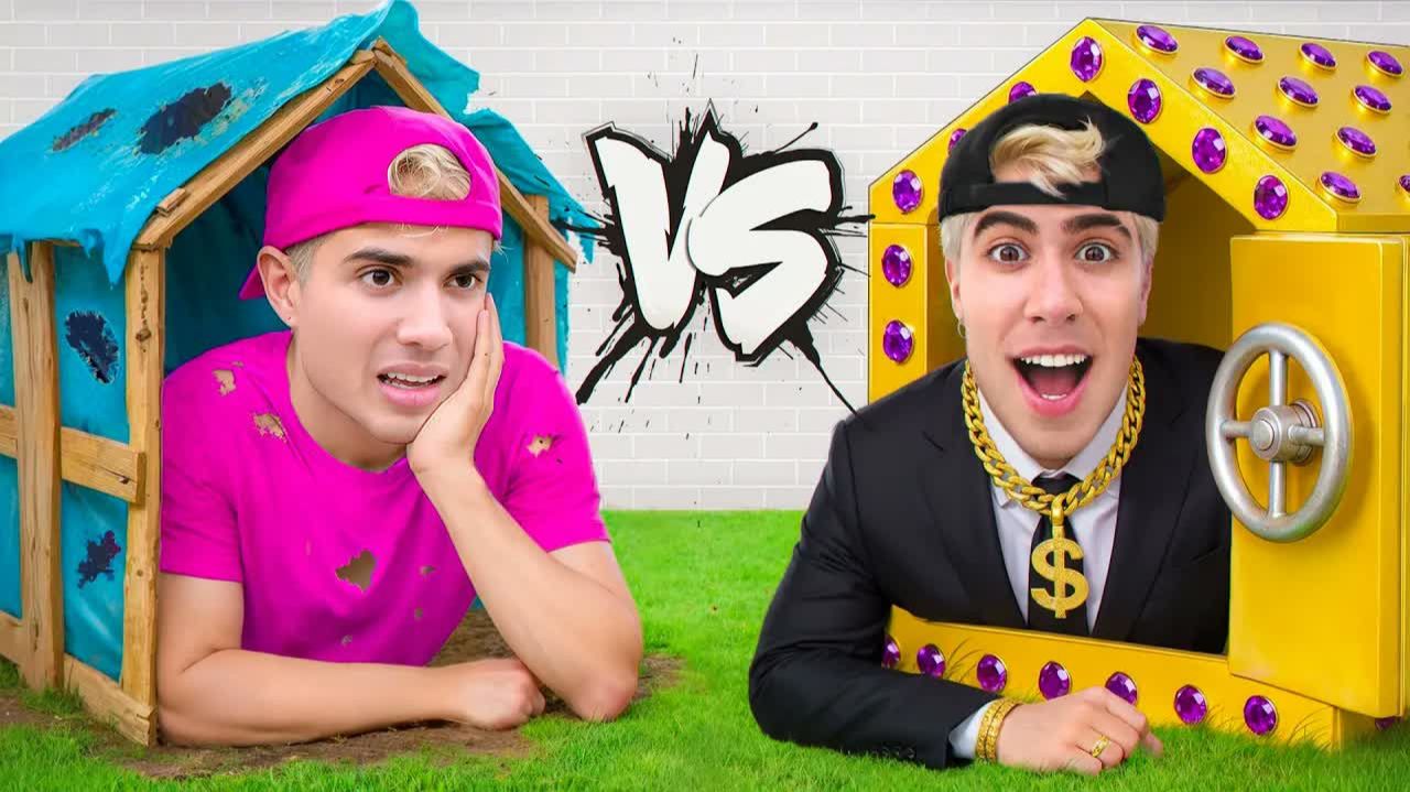 БУНКЕР ЗА $1 VS $1000 !!