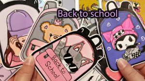 Back to school🎒Тетради с пересыпашкой😍Распаковка БС🎁
