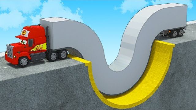 ДЛИННЫЙ ГРУЗОВИК против РЕВЕРСНЫХ ШВЫРЯЛОК в Teardown