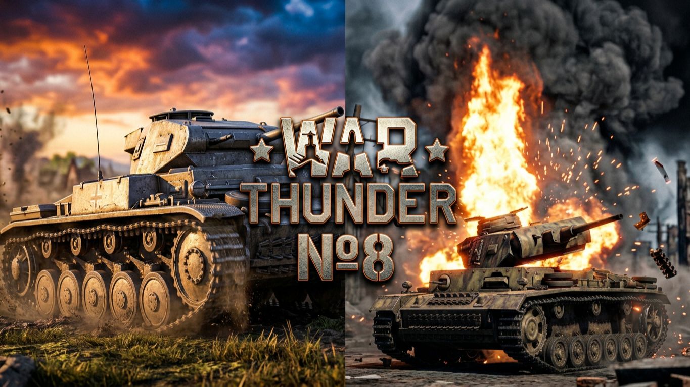 War Thunder | №8 | CEPuK | XAH 6ATOH | ХАН БАТОН | #ХАНБАТОН #XAH6ATOH #WarThunder