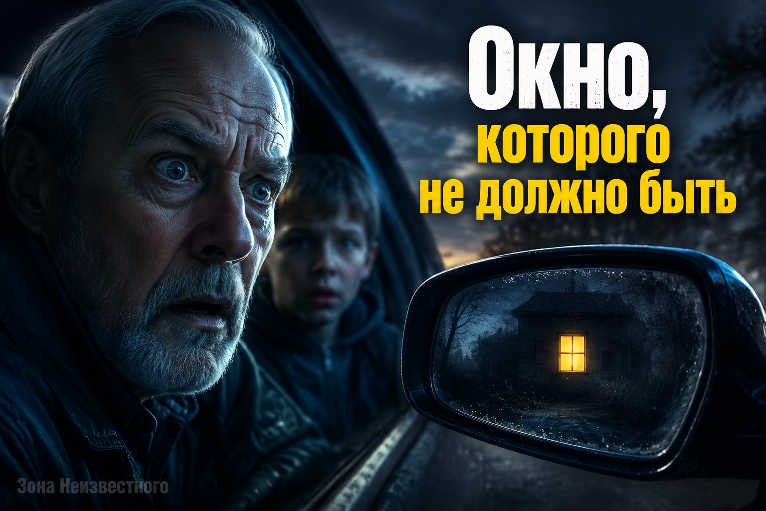 Окно в заброшенной деревне, которого не должно быть