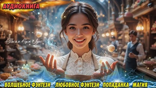ПОЛНАЯ АУДИОКНИГА ✨ Волшебные приключения кондитера ✨ БЫТОВОЕ ФЭНТЕЗИ ✨ ЛЮБОВНОЕ ФЭНТЕЗИ ✨ Попаданка
