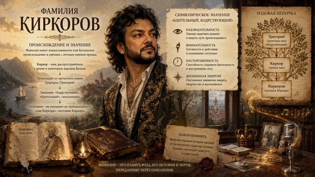 Что означает фамилия Киркоров?