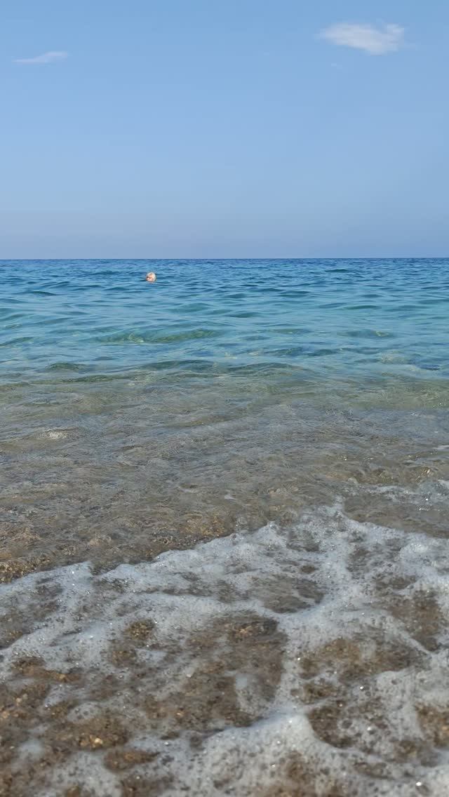 Моей маме очень понравилось на море
