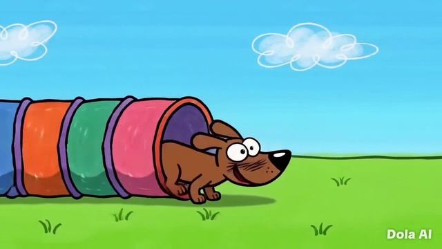 МУЛЬТИК ПРО СОБАЧКУ И ПОЛОСУ ПРЕПЯТСТВИЙ ДЛЯ ДЕТЕЙ #3